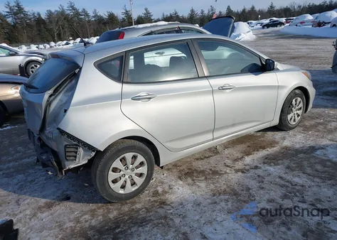 2015 Hyundai Accent Gs из США, поврежденный, VIN KMHCT5AEXFU215653